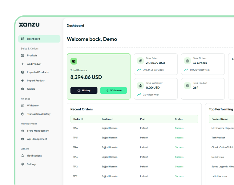 User App Demo